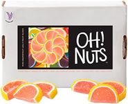 Oh! Nuts Grapefruit Jelly Fruit Slices Sugar Candy - 5 LB Bulk Bag | Traditional Old Fashioned Chewy Gummy Sweet Confectionery | Gluten-Free, Kosher Certified Pareve (150 CT)