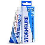 Stormsure Flexible Repair Adhesive (15g) Tube - Heavy Duty Waterproof Adhesive, All-Purpose, Ultra-Durable, High Strength and Temperature Resistant