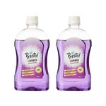 Amazon Brand - Presto! Disinfectant Liquid - Lavender 500 Ml X 2