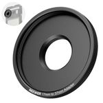 NEEWER 17mm to 37mm Lens Filter Adapter Ring, Compatible with Beastgrip 37mm Lenses 15 Pro Max S24 Ultra Phone Cage Rig Stabilizer for Video Recording, PA061