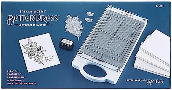 Spellbinders BETTERPRESS Letterpress System (BP-001), White, ONE