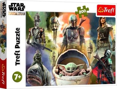 Trefl Combatir 200 Piezas, para niños a Partir de 7 años Puzzle, Color listos para Luchar, Star Wars, Bereit Zum Kämpfen