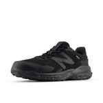 New Balance Men's Fresh Foam 510 V6 Trail Running Shoe, Black/Magnet/Mushroom, 8.5 XW