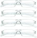 LifeArt 4 Pairs Reading Glasses, Bl