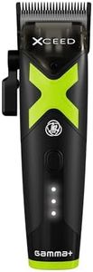 GAMMA+ Xceed Professional Cordless Hair Clipper, IN2 Vector Motor, USB-C