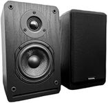 Roxel RBS-300 BK Bookshelf Speaker,