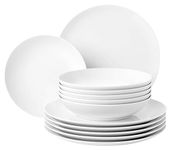 Seltmann Weiden Liberty dinner service 12-piece service tableware porcelain white