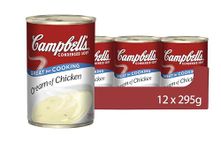 Campbells Condensed Soup, Cream of Chicken Soup, Tinned, 12 Pack