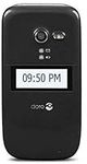 Doro PhoneEasy 626 Cell Phone by Consumer Cellular, Black