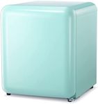 Antarctic Star Compact Refrigerator Mini Fridge for Beverage, Ice Cream, Vegetable, Fruit, 1.7 Cu. Ft., Freezer, Drip Tray, Bottle Racks and Defrost Button, for Bedroom, Office, Garage, Dorm,Green