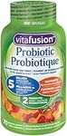 Vitafusion Probiotic Adult Gummies, 2 Probiotic Strains, 5 Billion Active Cells Per Dosage, Supports Gastrointestinal Health, 70 Count, 1 Month Supply, Vegetarian Gummies