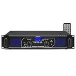 Fenton FPL2000 FPL2000 2 Channel Power Amplifier Digital DJ PA Amp Bluetooth MP3 2U 19 Inch 4000w