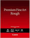 Canon Premium Fine Art Rough Paper (FA-RG1), 8.5' X 11', 25 Sheets (4562C002)