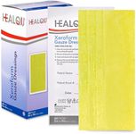 HEALQU Xeroform Petrolatum Dressing 5x9 - Box of 25 Sterile Vaseline Gauze Occlusive Strip 3% Bismuth Tribromophenate & Petrolatum - Fine Mesh Gauze for Wounds, Lacerations, Burns & Skin Grafts