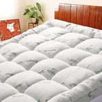 Bamboo Mattress Topper Queen Size, 