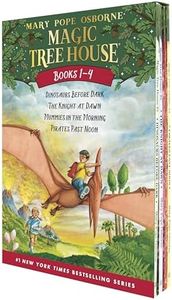 Magic Tree House Boxed Set, Books 1-4: Dinosaurs Before Dark, The Knight at Dawn, Mummies in the Morning, and Pirates Past Noon