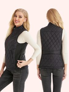 Kintiwe Women’s Heated Vest – Adjustable Electric Warming Jacket