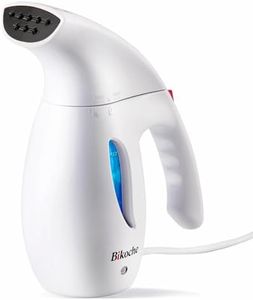 Bikoche Garment Steamer Iron, 4-IN-1 Handheld Steamer For Clothes, Portable Iron Steam, Auto Shut-off Protection, 180ML - White