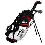 Slazenger Kids Ikon Golf Set Red 6-8 Years