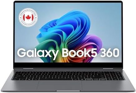 Samsung Galaxy Book5 360, 15", AI PC, Copilot+, Intel U7H, 16GB RAM, 512GB Storage - Gray (CAD Version & Warranty)