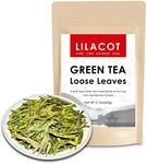 LILACOT Pure Dragon Well Green Tea Premium Chinese High Elevation Green Tea loose Leaves No Additives