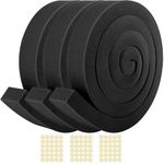 Tlswshsy 3Pcs Air Conditioner Foam Tape-2 inch x 6.5 ft Foam Air Conditioner Weatherseal Tape- Non-Adhesive Foam Seal Strip with Glue Point for Air Conditioner Door Window Seal