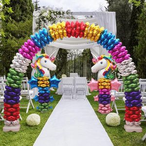 Efavormart Balloon Arch Stand Kit For Wedding, Baby Shower Graduation, Birthday Party Supplies Decoration - 19ft Adjustable