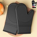 Kitsure Silicone Oven Mitts, Set of