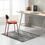 Anji Mountain Rug'd Chair Mat for All Surfaces- Anti-Slip, Easy Rolling, Premium Floor Protection Chairmat, Exclusively designed for home offices, Smiljan (36x48”)