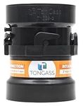 TonGass (Combo Pack) RV Sewer Hose Fitting Adapter to PVC, RV Sewer Connection & RV Sewer Termination Adapter - 3" Hub x Bayonet Hooks (2)