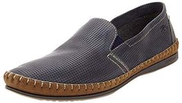 Fluchos Men's Bahamas Moccasins, Ocean Blue Ocean, 7.5 UK