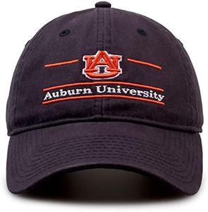 Auburn Garment Washed Bar Hat - Embroidered NCAA Cap