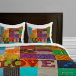 (Queen) - Deny Designs Elizabeth St Hilaire Nelson Love Duvet Cover