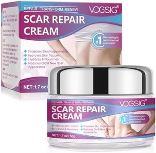 Scar Cream Scar Removal Cream Rapid Repair of New Old Scars, Spots, Burns All Natural Treatment with Vitamin E, Alanine, Collagen