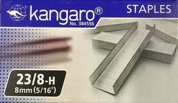 KANGARO Staple PIN 23/8 - Pack of 10 (Original Blue)