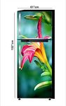 Ruby Décor Decorative Refrigerator Door Sticker PVC Vinyl Fridge Wrap Sticker for Home (160 cm x 60 cm or 63 X 24 Inches)