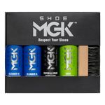 SHOE MGK Complete Kit - Shoe Care Kit to Clean, Protect and Refresh all white shoes, Leather Shoes, Sneakers, Dress Shoes, and More