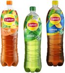 VSTAR Iced Tea Mix Pack - Lemon, Green Tea, Peach Flavors - Refreshing Drink - 1.5L Each (Pack of 3)