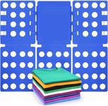 BoxLegend T Shirt Folding Board for Clothes Children and Adults Folding Board Laundry Blue