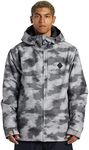 DC Men's Basis Print Jacket Shell Jacket