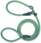 6FT Reflective Rope Slip Leash for Dogs, Slip On Leash Large Dogs, Slip Lead Dog Loop Leash for Large Medium Dogs