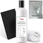 Hard Water Stain Remover, Powerful Shower Glass & Door Cleaner, Easily Removes Tough Water Spots, Lime, Calcium & Soap Scum Build Up, Ideal for Bathroom, Glass, Toilet Bowl and More - 16.91oz