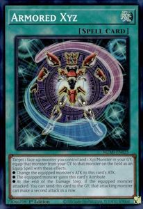 Armored Xyz - MZMI-EN025 - Super Rare - 1st Edition