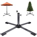 Foldable Patio Sun Shade Anchor Holder Adjustable Portable Beach Anchor Heavy Duty Tempered Iron Outdoor Patio Umbrella Base Holder