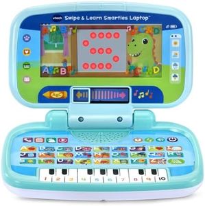 VTech Swipe and Learn Smarties Laptop, Blue