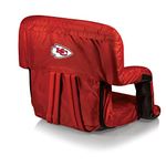 NFL Kansas City Chiefs Portable Ventura Reclining Stadium Seat, Red