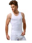 VIKING Men's Cotton Vest (Pack of 5) (M (85CM)) White