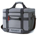 TOURIT Cooler Bag 60-Can Insulated Soft Cooler Large Collapsible Cooler Bag 40L Lunch Coolers for Picnic, Beach, Work, Trip