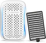 Clarifion - DSTx Portable Air Purifier - Plug In Air Ionizer HEPA Filter, Mini Personal Air Purifiers For, Bedroom and Pets Helps With Smoke, Airborne Dust and Odors