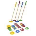 Garden Games | Wooden Crazy Golf Set for Kids, Children's Garden Mini Golf Course